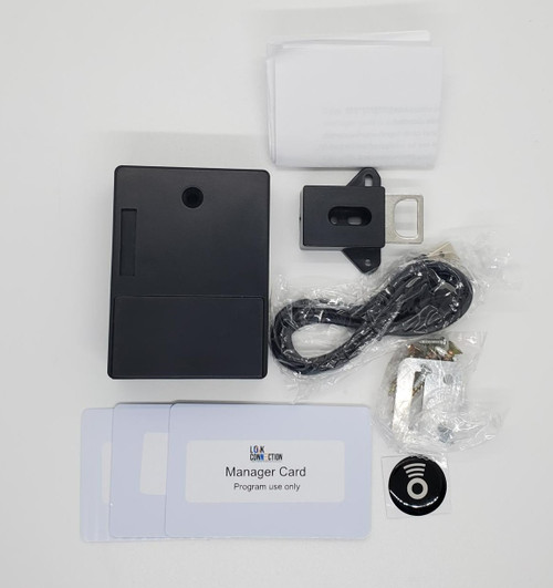 Hidden RFID Cabinet Drawer Lock, 3 RFID Cards